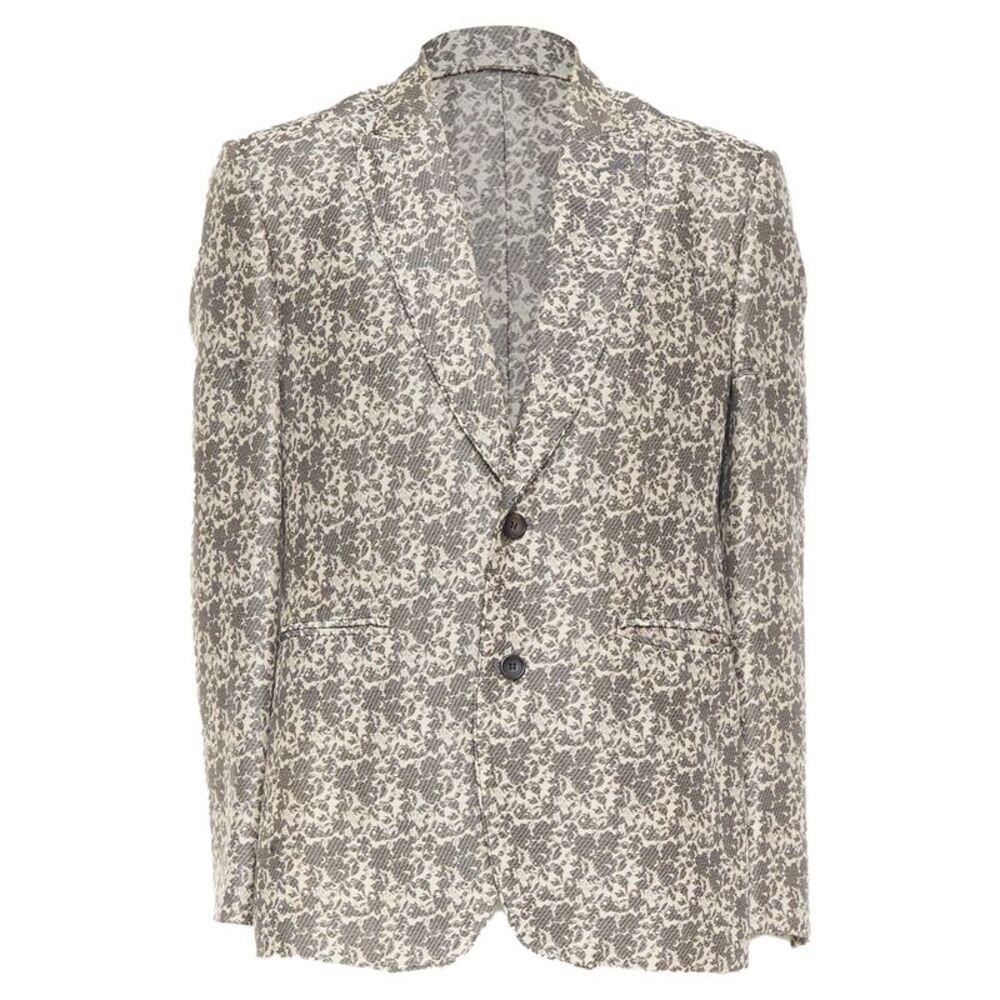 John Galliano Floral Jacquard Blazer